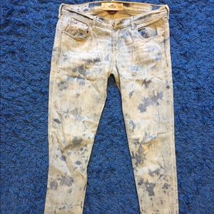 Hollister Acid Wash Skinny Jeans